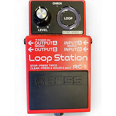 Used BOSS RC1 Loop Station Pedal
