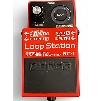 Used BOSS RC1 Loop Station Pedal