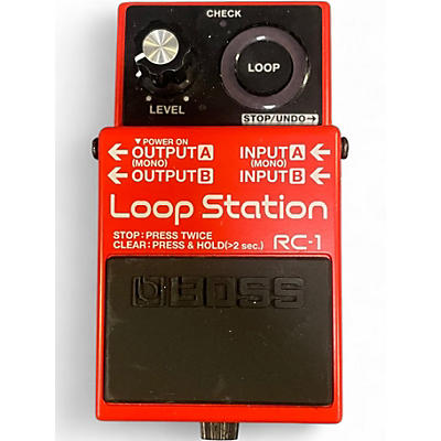 Used BOSS RC1 Loop Station Pedal