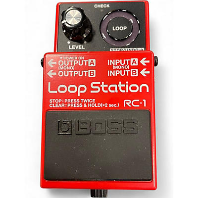 Used BOSS RC1 Loop Station Pedal