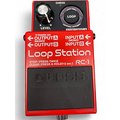 Used BOSS RC1 Loop Station Pedal