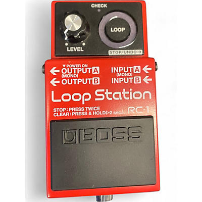 Used BOSS RC1 Loop Station Pedal