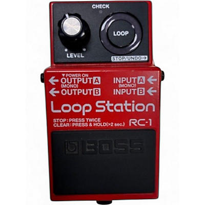 Used BOSS RC1 Loop Station Pedal