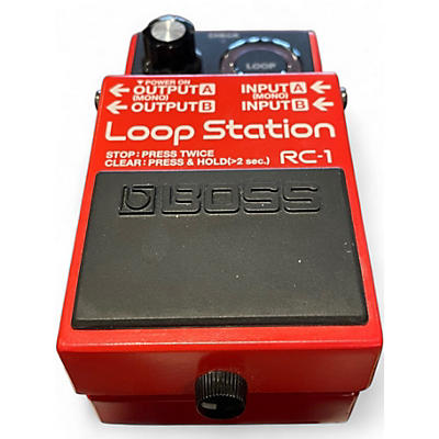Used BOSS RC1 Loop Station Pedal