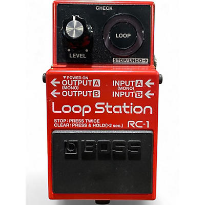 Used BOSS RC1 Loop Station Pedal