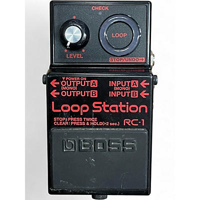 Used BOSS RC1 Loop Station Pedal