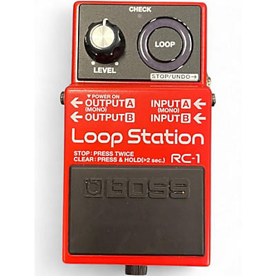 Used BOSS RC1 Loop Station Pedal