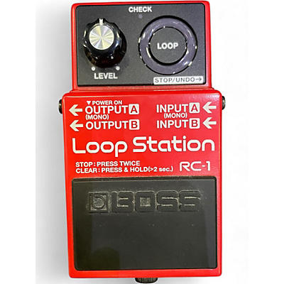 Used BOSS RC1 Loop Station Pedal