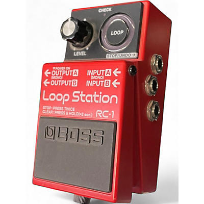 Used BOSS RC1 Loop Station Pedal