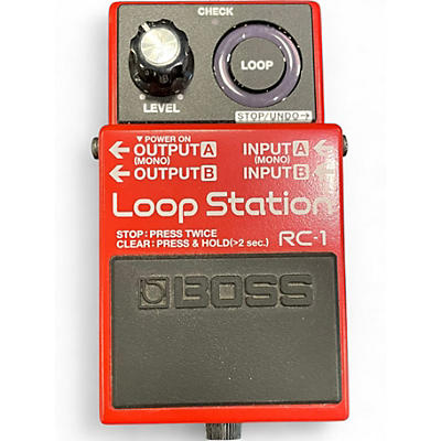 Used BOSS RC1 Loop Station Pedal