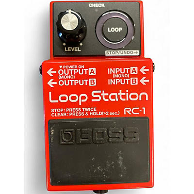 Used BOSS RC1 Loop Station Pedal