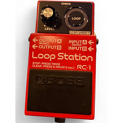 Used BOSS RC1 Loop Station Pedal