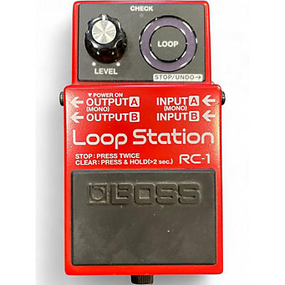 Used BOSS RC1 Loop Station Pedal