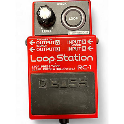 Used BOSS RC1 Loop Station Pedal