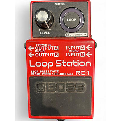 Used BOSS RC1 Loop Station Pedal
