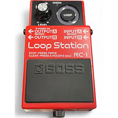 Used BOSS RC1 Loop Station Pedal