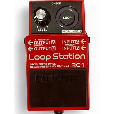 Used BOSS RC1 Loop Station Pedal