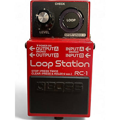 Used BOSS RC1 Loop Station Pedal