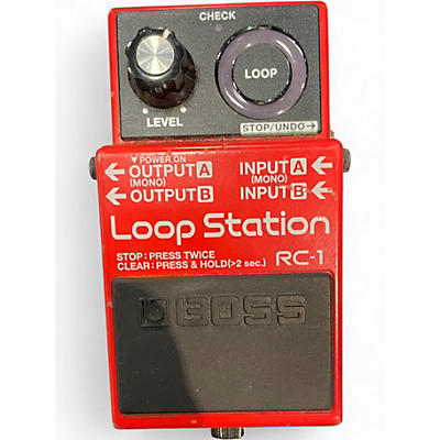 Used BOSS RC1 Loop Station Pedal
