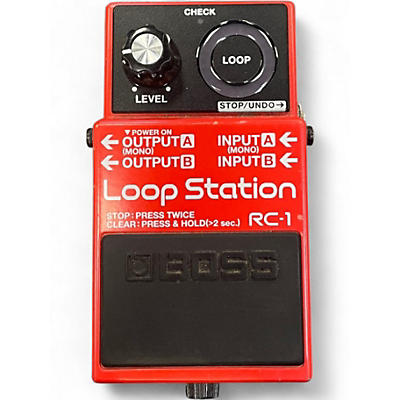 Used BOSS RC1 Loop Station Pedal