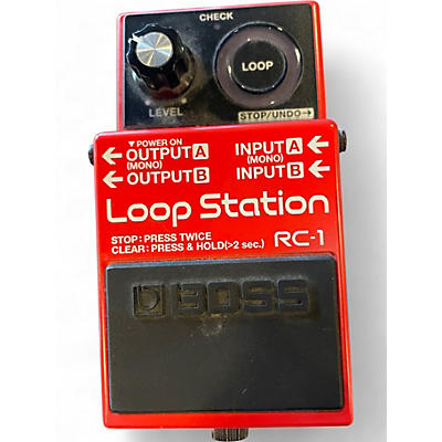 Used BOSS RC1 Loop Station Pedal