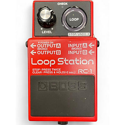 Used BOSS RC1 Loop Station Pedal