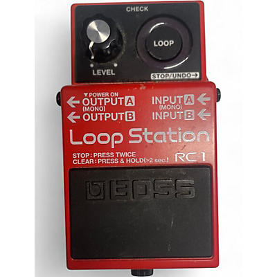 Used BOSS RC1 Loop Station Pedal