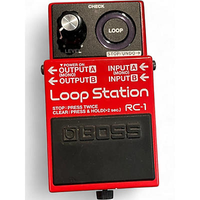 Used BOSS RC1 Loop Station Pedal
