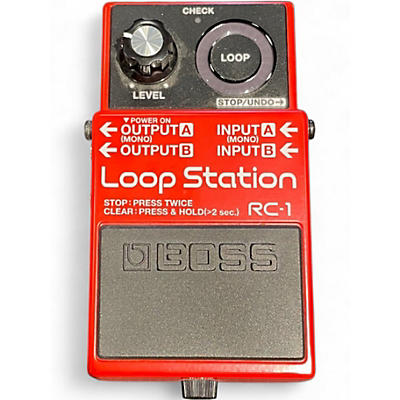 Used BOSS RC1 Loop Station Pedal