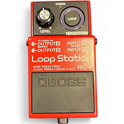 Used BOSS RC1 Loop Station Pedal