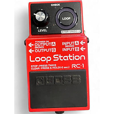 Used BOSS RC1 Loop Station Pedal