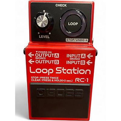 Used BOSS RC1 Loop Station Pedal