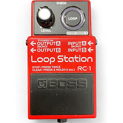 Used BOSS RC1 Loop Station Pedal