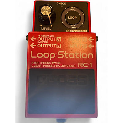 Used BOSS RC1 Loop Station Pedal