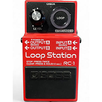 Used BOSS RC1 Loop Station Pedal