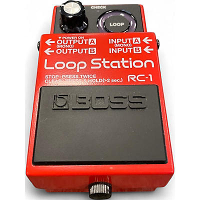 Used BOSS RC1 Loop Station Pedal