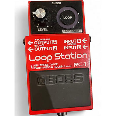 Used BOSS RC1 Loop Station Pedal