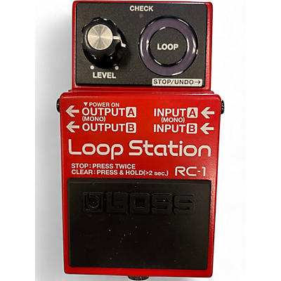 Used BOSS RC1 Loop Station Pedal