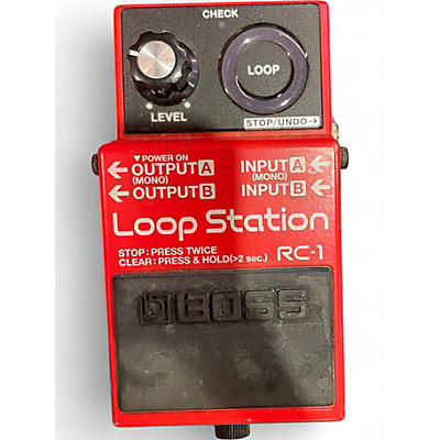 Used BOSS RC1 Loop Station Pedal