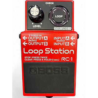 Used BOSS RC1 Loop Station Pedal