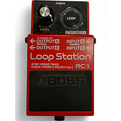 Used BOSS RC1 Loop Station Pedal