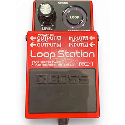 Used BOSS RC1 Loop Station Pedal