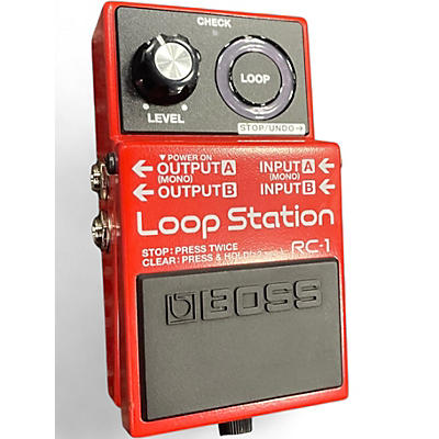 Used BOSS RC1 Loop Station Pedal