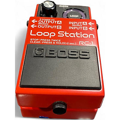 Used BOSS RC1 Loop Station Pedal
