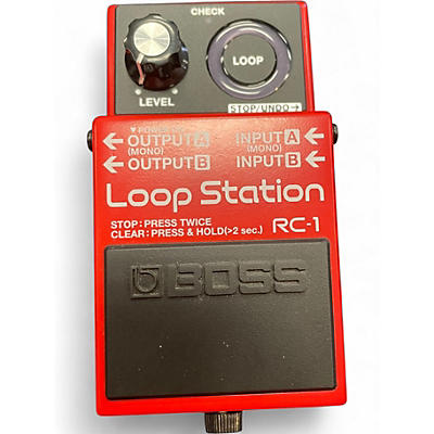 Used BOSS RC1 Loop Station Pedal