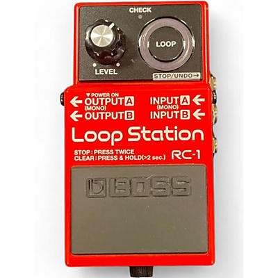 Used BOSS RC1 Loop Station Pedal