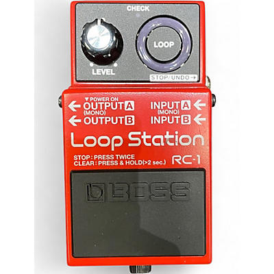 Used BOSS RC1 Loop Station Pedal