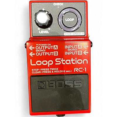 Used BOSS RC1 Loop Station Pedal