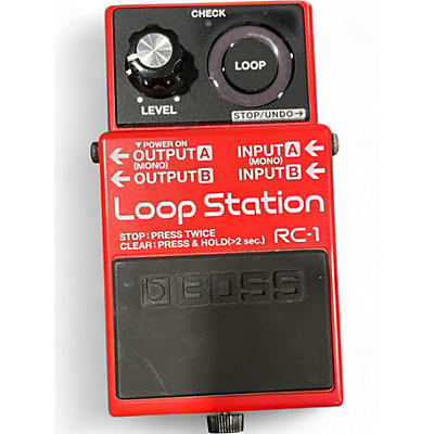 Used BOSS RC1 Loop Station Pedal
