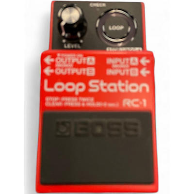 Used BOSS RC1 Loop Station Pedal